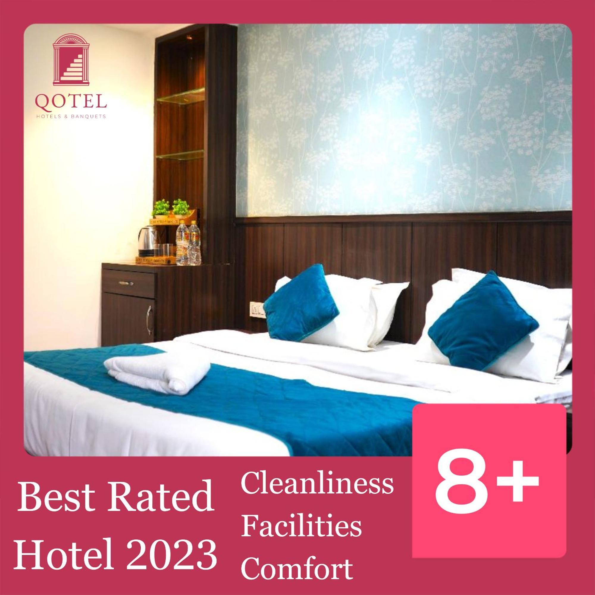 Qotel Hotel Rajouri Garden Above Ritu Marbles, Near Rajouri Garden Metro Station-Couple Friendly Nuova Delhi Esterno foto